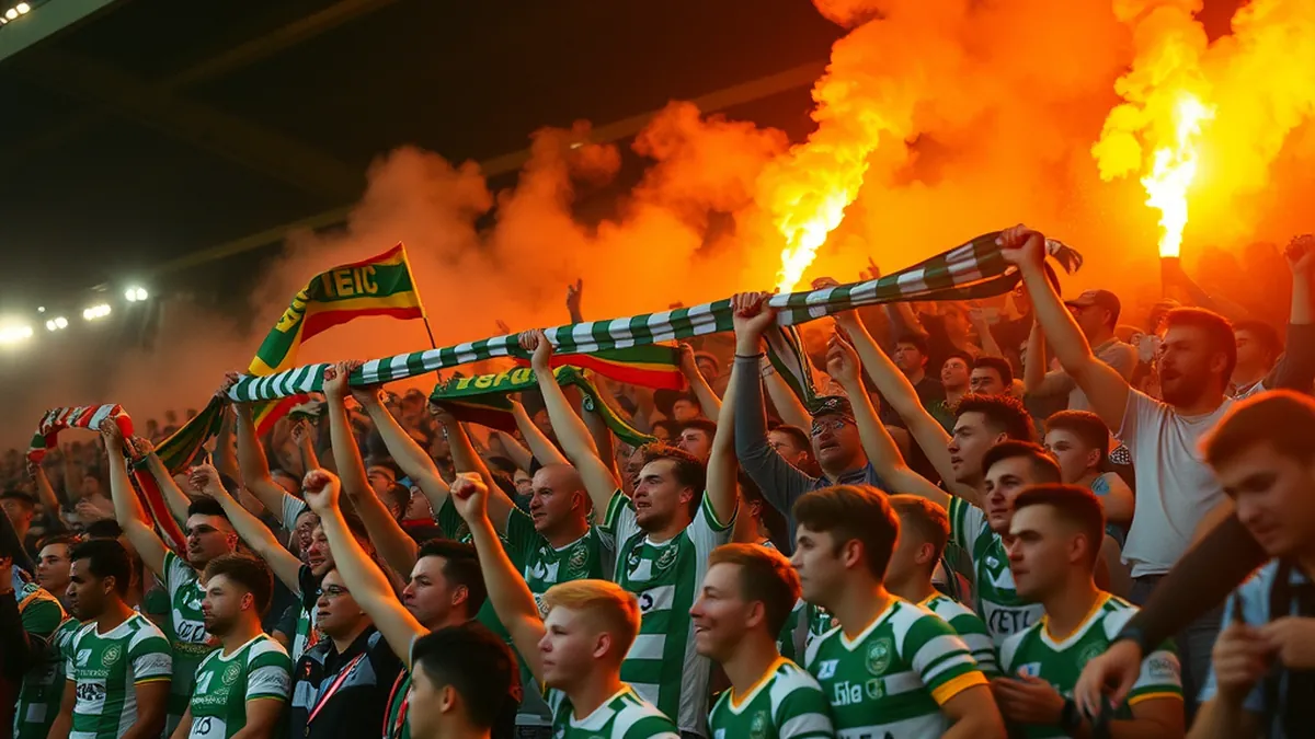 Kibicowska magia Radomiaka: Tradycje i atmosfera Zielonych